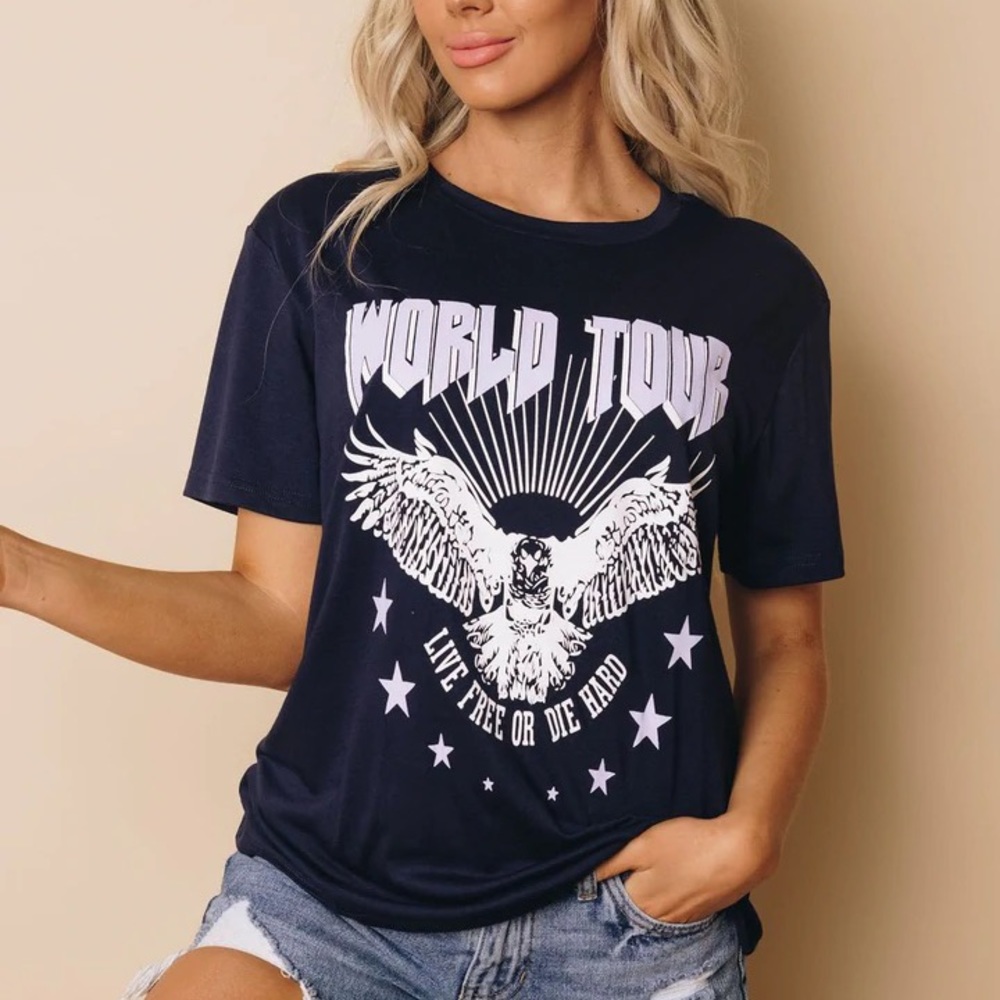 New Free Bird Vintage Graphic Tee